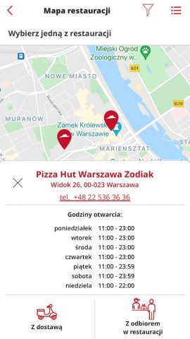 Pizza Hut Polska для Android — скриншот 4