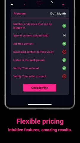 Po Music для Android — скриншот 5