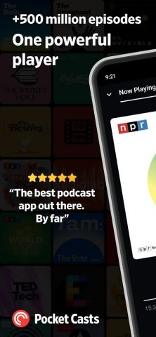 Pocket Casts — Podcast App для Android — скриншот 1