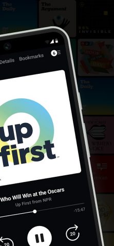 Pocket Casts — Podcast App для Android — скриншот 2