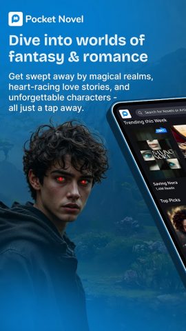 Pocket Novel для Android — скриншот 1