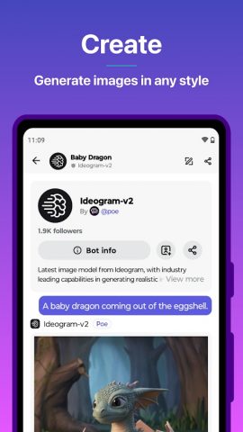 Poe — Fast AI Chat — скриншот 5