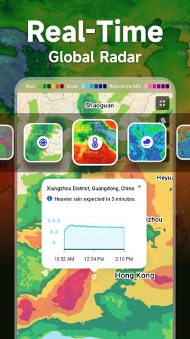 Погода для Android — скриншот 3