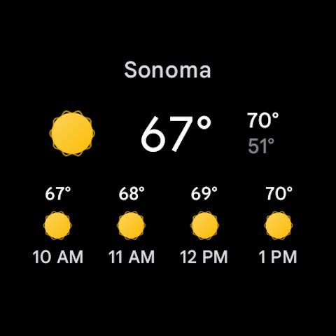 Погода для Android — скриншот 5