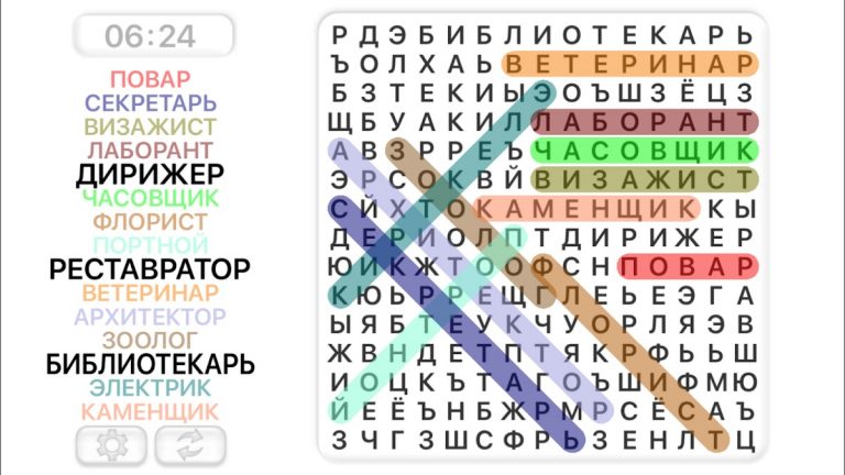 Поиск Слова Игры. Pусский для Android — скриншот 3