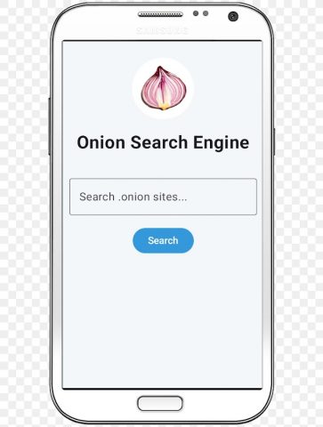 Поисковая система Onion-сайта — скриншот 1