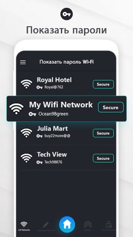 Показать пароль WIFI — скриншот 2