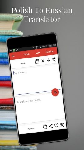 Polish To Russian Translator для Android — скриншот 1