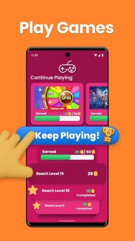 Poll Pay: Earn Money & Cash для Android — скриншот 2