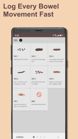 Poop Tracker — Toilet Log для Android — скриншот 2