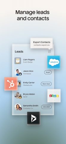 Popl: AI Lead Capture для Android — скриншот 2
