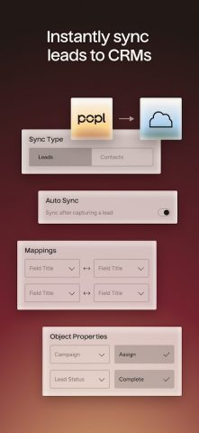 Popl: AI Lead Capture для Android — скриншот 5