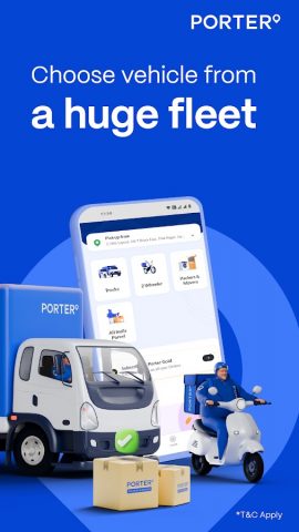 Porter — Logistics Service App для Android — скриншот 3
