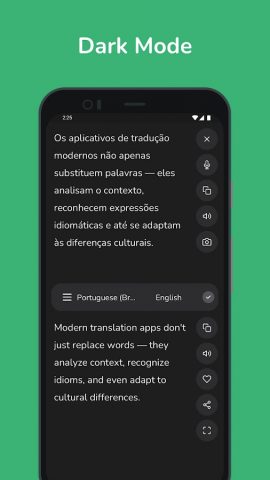Portuguese — English Translato для Android — скриншот 4
