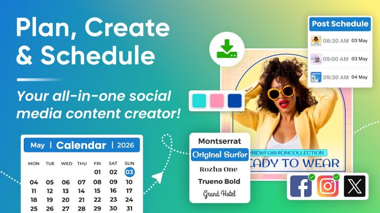 Post Maker: Planner & Design для Android — скриншот 3