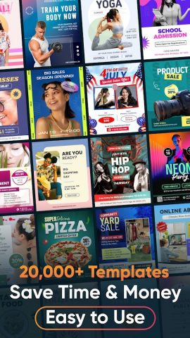 Poster Maker, Flyer Maker для Android — скриншот 1