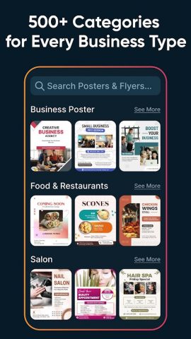 Poster Maker, Flyer Maker для Android — скриншот 2