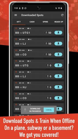 Postflop+ — GTO Poker Trainer для Android — скриншот 5