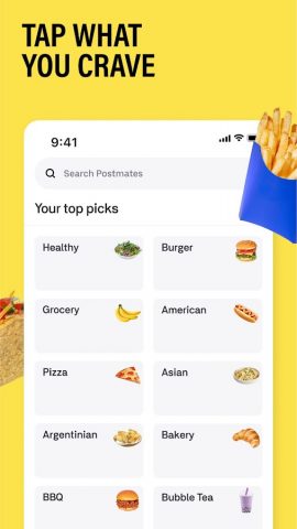 Postmates — Food Delivery для Android — скриншот 4