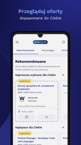 Pracuj.pl — Oferty pracy для Android — скриншот 2
