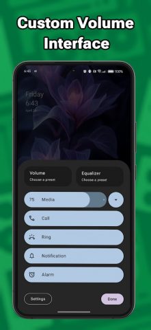 Precise Volume 2.0 + Equalizer для Android — скриншот 5