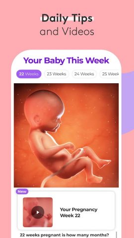 Pregnancy Tracker & Baby App для Android — скриншот 3