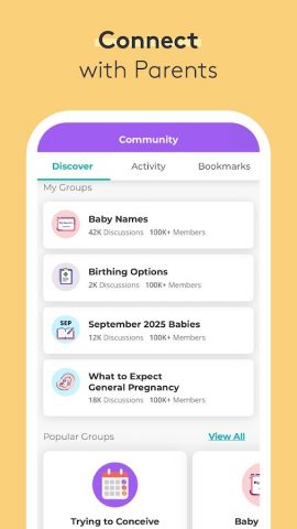 Pregnancy Tracker & Baby App для Android — скриншот 4