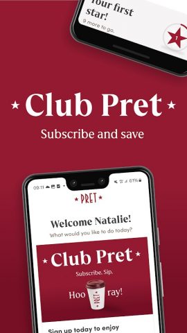 Pret A Manger: Organic coffee для Android — скриншот 1