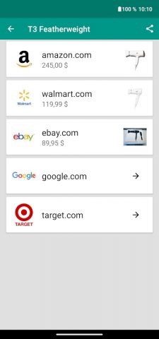 Price Scanner для Android — скриншот 4