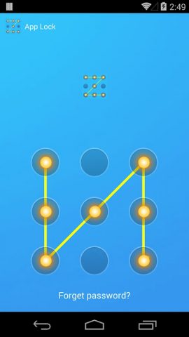 Приложение замок для Android — скриншот 1