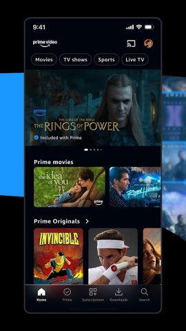 Prime Video для Android — скриншот 1