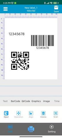 Print Label для Android — скриншот 5