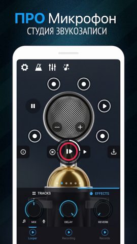 Профессиональный Микрофон для Android — скриншот 1