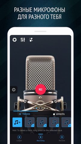 Профессиональный Микрофон для Android — скриншот 2