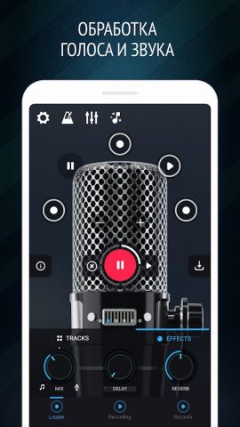 Профессиональный Микрофон для Android — скриншот 3