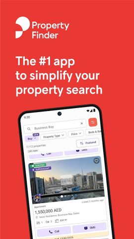Property Finder — Недвижимость для Android — скриншот 1