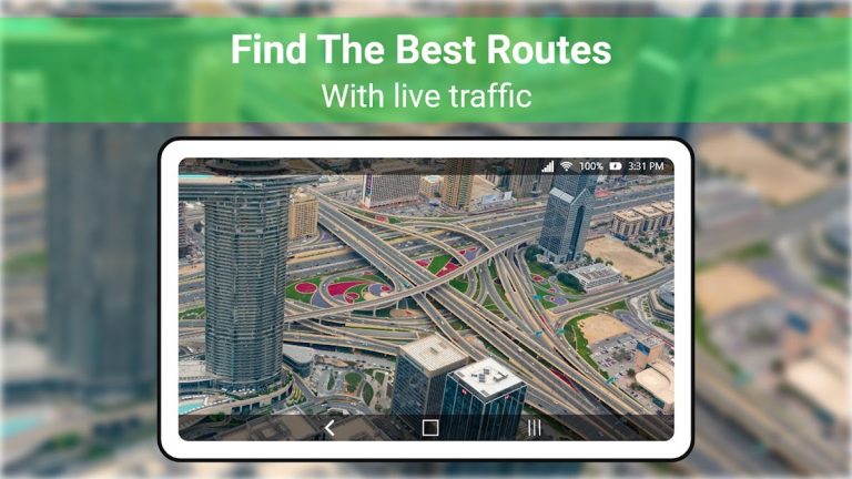 Просмотр карты Live Earth для Android — скриншот 1