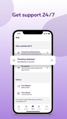 Proximus+: telecom and more для Android — скриншот 5