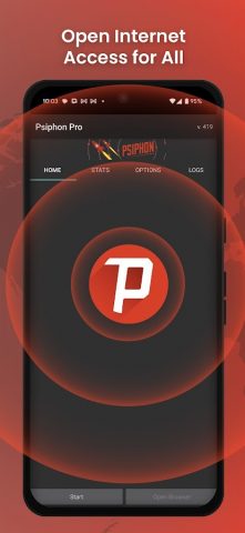 Psiphon VPN: Свобода онлайн для Android — скриншот 1