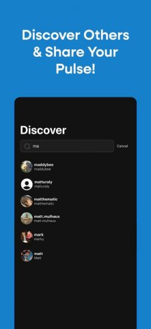 Pulse — Share Your Music для Android — скриншот 3