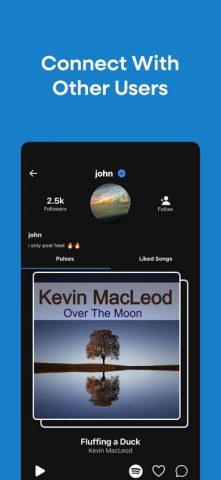 Pulse — Share Your Music для Android — скриншот 4