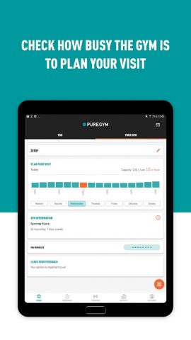 PureGym для Android — скриншот 5