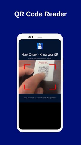 QR Hacked? Hack Check для Android — скриншот 1