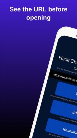 QR Hacked? Hack Check для Android — скриншот 2