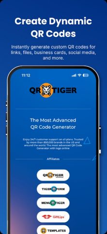 QR TIGER QR Code Generator — скриншот 1
