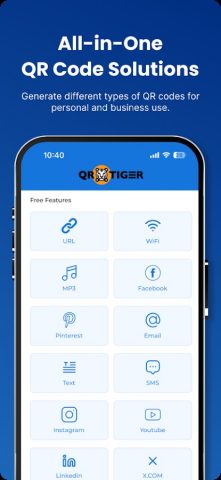 QR TIGER QR Code Generator — скриншот 2