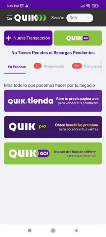 QUIK Pro для Android — скриншот 3