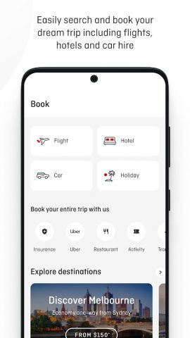Qantas Airways для Android — скриншот 5