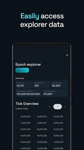 Qubic Wallet для Android — скриншот 5