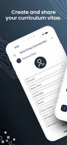 Quick & Easy Resume Builder CV для Android — скриншот 1